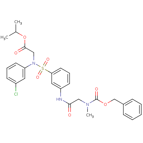 Chemical structure of BindingDB Monomer ID 50373616
