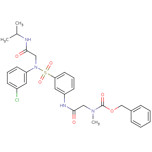 Chemical structure of BindingDB Monomer ID 50373618