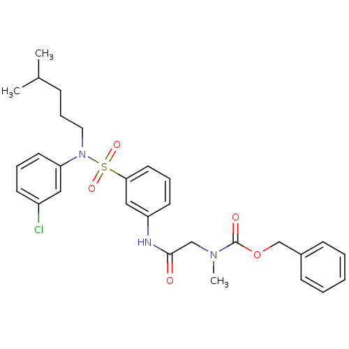 Chemical structure of BindingDB Monomer ID 50373620