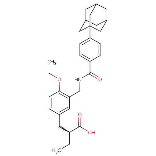 Chemical structure of BindingDB Monomer ID 50373703