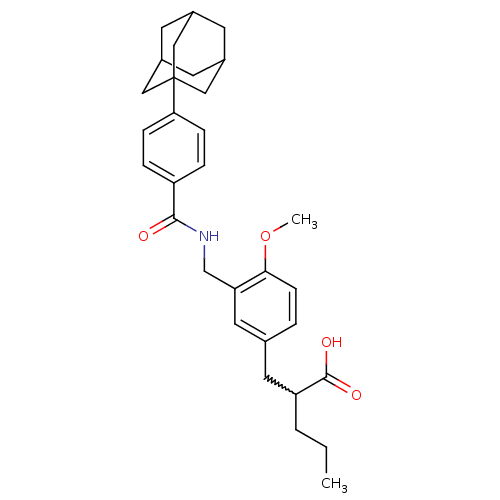 Chemical structure of BindingDB Monomer ID 50373704