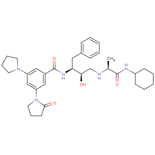 Chemical structure of BindingDB Monomer ID 50373799
