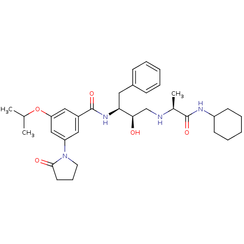 Chemical structure of BindingDB Monomer ID 50373800