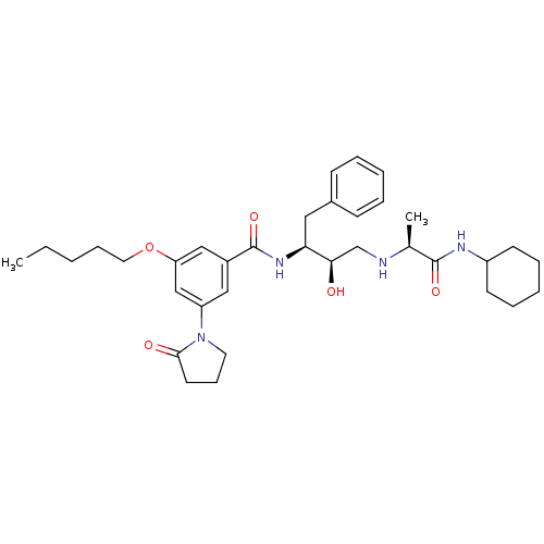 Chemical structure of BindingDB Monomer ID 50373809