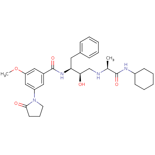Chemical structure of BindingDB Monomer ID 50373811
