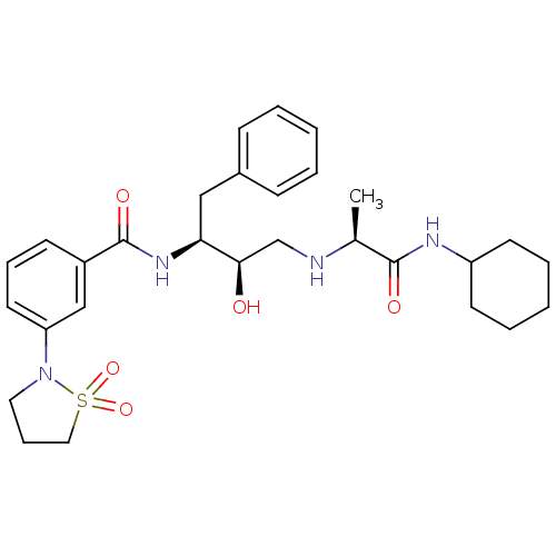 Chemical structure of BindingDB Monomer ID 50373813