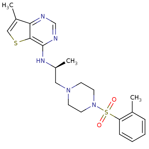 Chemical structure of BindingDB Monomer ID 50373829