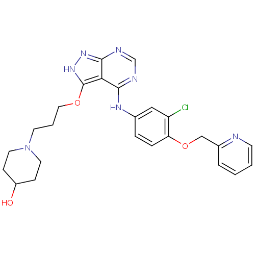 Chemical structure of BindingDB Monomer ID 50373860