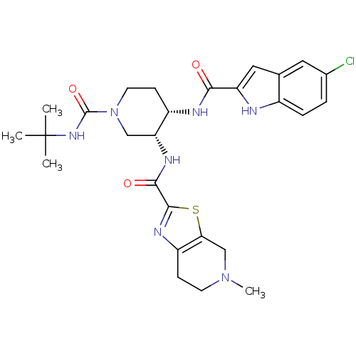 Chemical structure of BindingDB Monomer ID 50373927