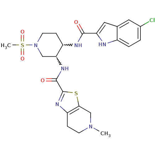 Chemical structure of BindingDB Monomer ID 50373934