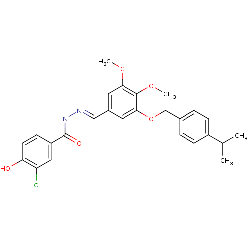 Chemical structure of BindingDB Monomer ID 50374179