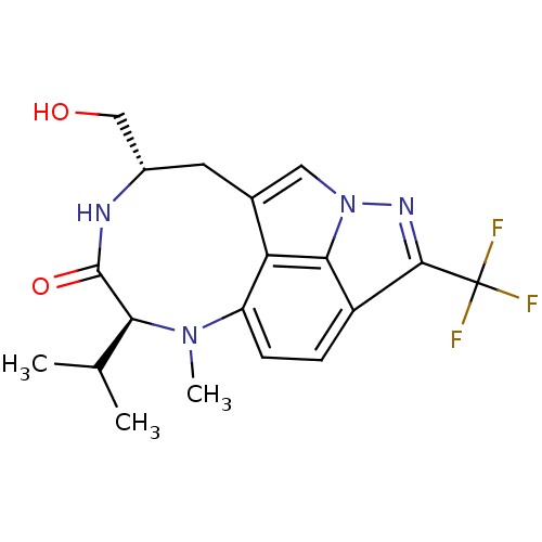Chemical structure of BindingDB Monomer ID 50374191