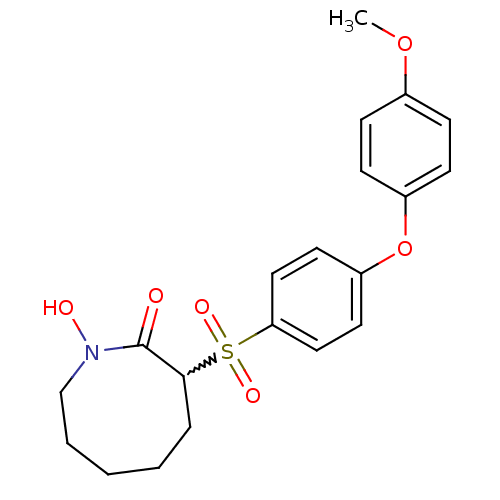Chemical structure of BindingDB Monomer ID 50374196
