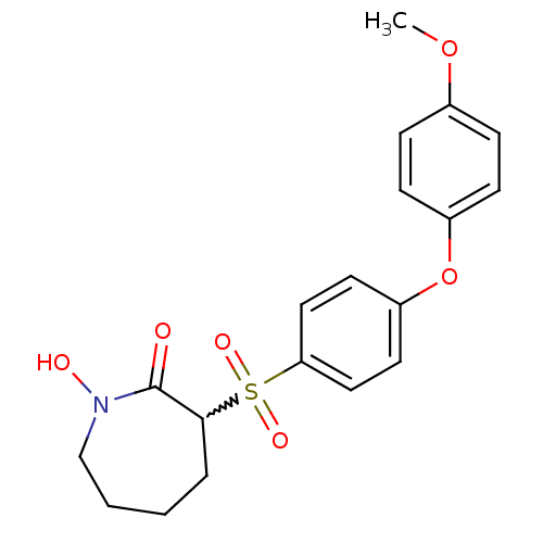 Chemical structure of BindingDB Monomer ID 50374200