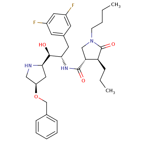 Chemical structure of BindingDB Monomer ID 50374226