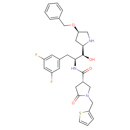 Chemical structure of BindingDB Monomer ID 50374228