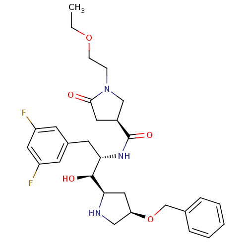 Chemical structure of BindingDB Monomer ID 50374230