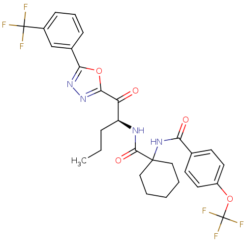 Chemical structure of BindingDB Monomer ID 50374292
