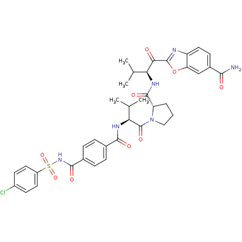 Chemical structure of BindingDB Monomer ID 50374347