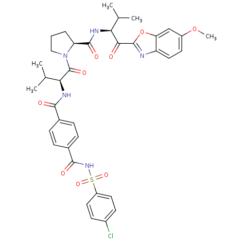 Chemical structure of BindingDB Monomer ID 50374349