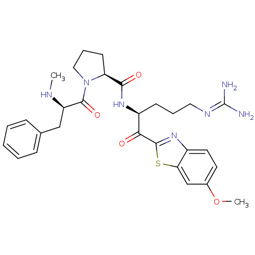 Chemical structure of BindingDB Monomer ID 50374357
