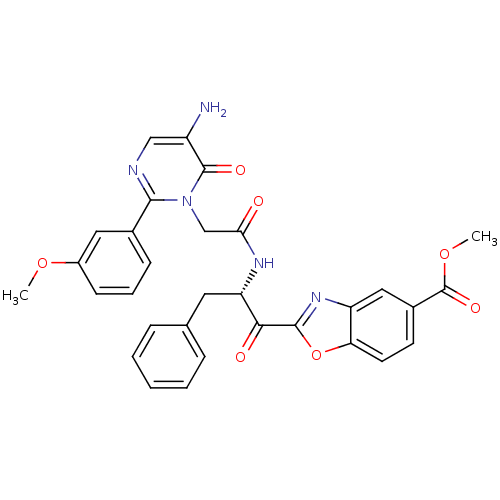 Chemical structure of BindingDB Monomer ID 50374400