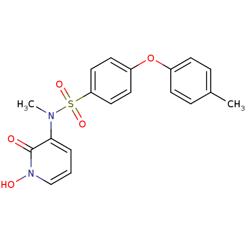 Chemical structure of BindingDB Monomer ID 50374500