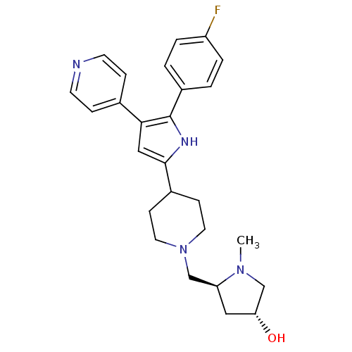 Chemical structure of BindingDB Monomer ID 50374580