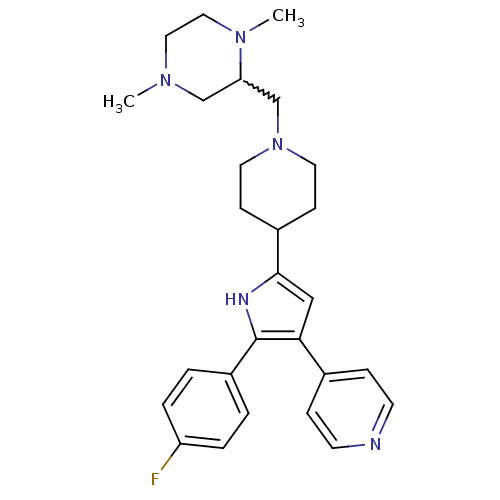 Chemical structure of BindingDB Monomer ID 50374584