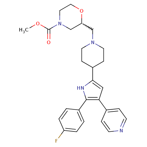 Chemical structure of BindingDB Monomer ID 50374586
