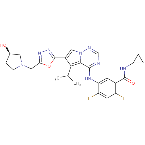 Chemical structure of BindingDB Monomer ID 50374701
