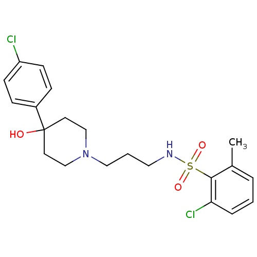 Chemical structure of BindingDB Monomer ID 50374831