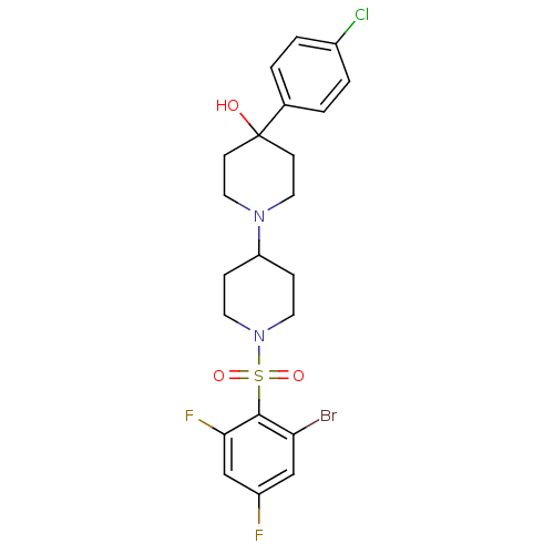 Chemical structure of BindingDB Monomer ID 50374838