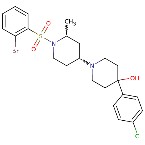 Chemical structure of BindingDB Monomer ID 50374846
