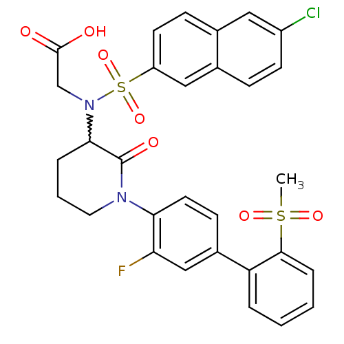 Chemical structure of BindingDB Monomer ID 50374896