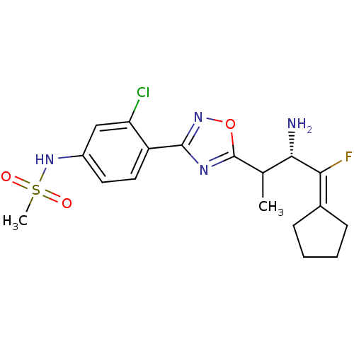 Chemical structure of BindingDB Monomer ID 50374944
