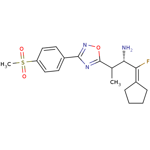 Chemical structure of BindingDB Monomer ID 50374946