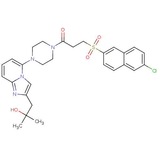 Chemical structure of BindingDB Monomer ID 50375038