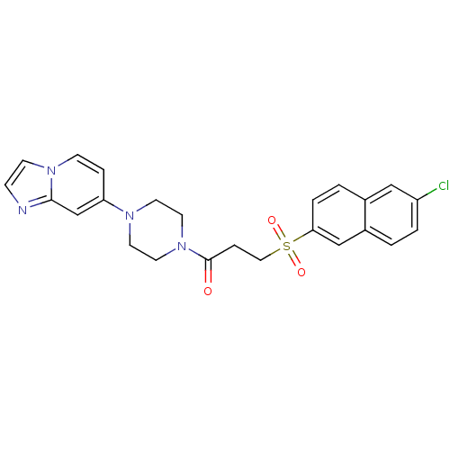 Chemical structure of BindingDB Monomer ID 50375043
