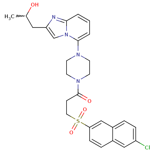 Chemical structure of BindingDB Monomer ID 50375047