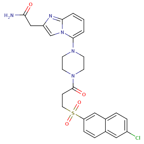 Chemical structure of BindingDB Monomer ID 50375049