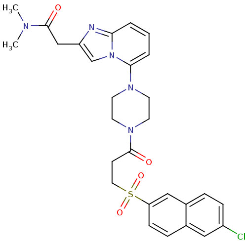 Chemical structure of BindingDB Monomer ID 50375050