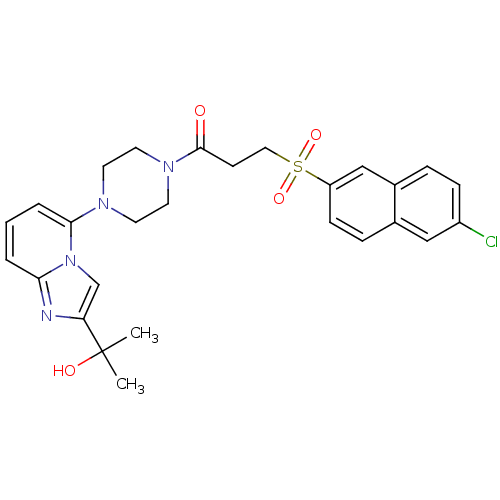 Chemical structure of BindingDB Monomer ID 50375051
