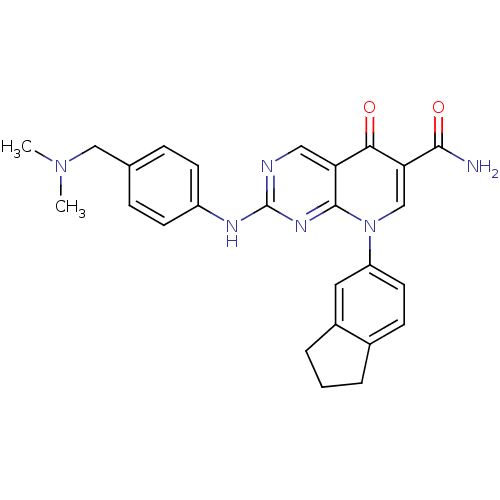 Chemical structure of BindingDB Monomer ID 50375140