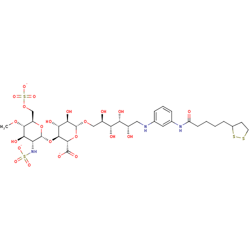 Chemical structure of BindingDB Monomer ID 50375223