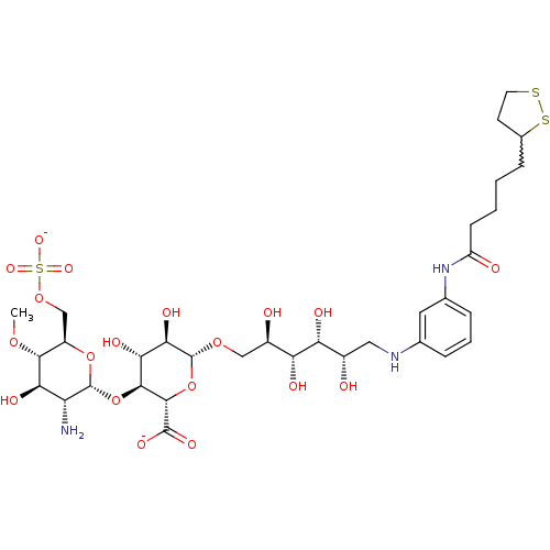 Chemical structure of BindingDB Monomer ID 50375224