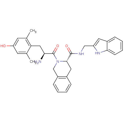Chemical structure of BindingDB Monomer ID 50375294
