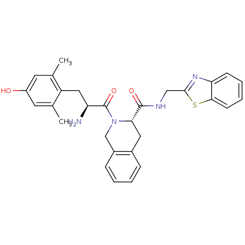 Chemical structure of BindingDB Monomer ID 50375296