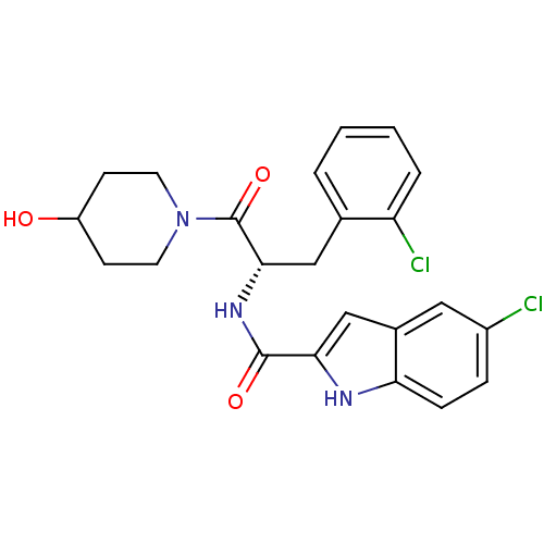 Chemical structure of BindingDB Monomer ID 50375304