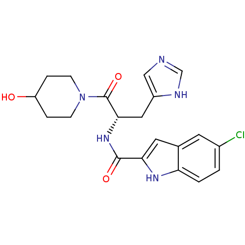 Chemical structure of BindingDB Monomer ID 50375317